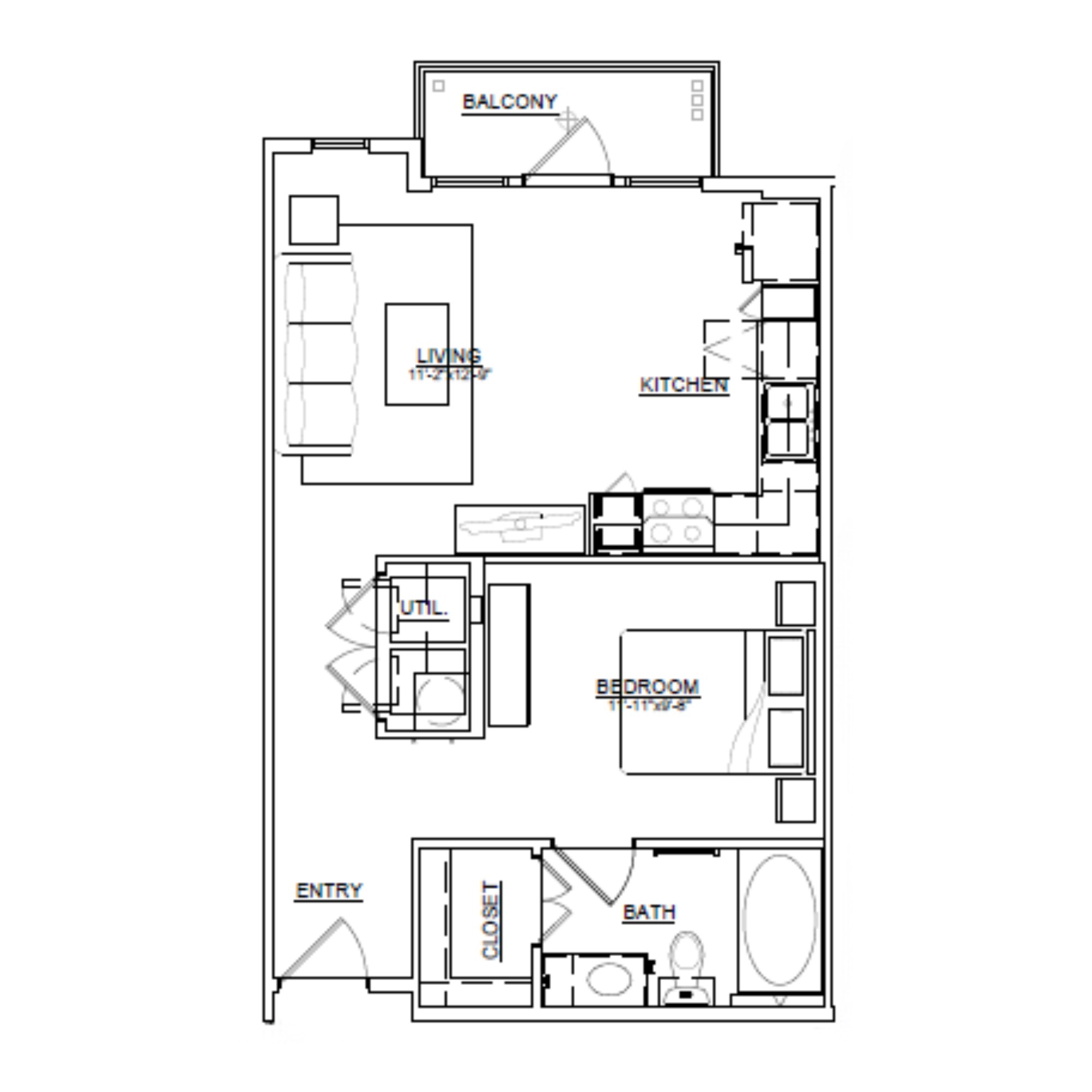 Floorplan E2a – Orchid