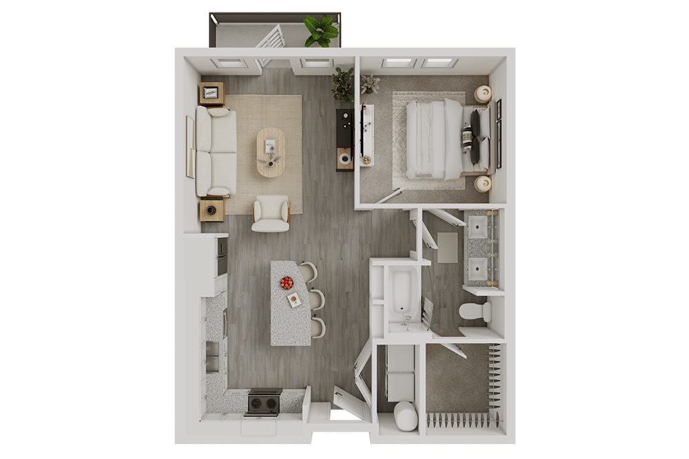 Floorplan A1 – Freesia