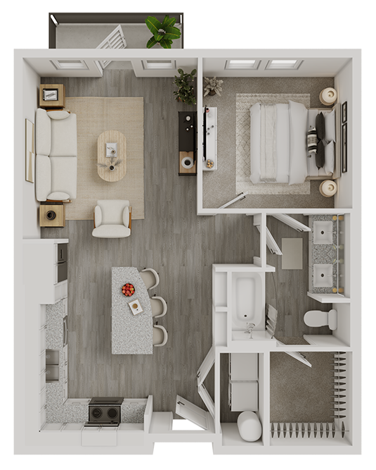 Floorplan A1 – Freesia