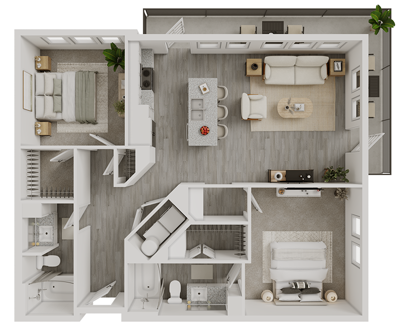 Floorplan B1 – Primrose