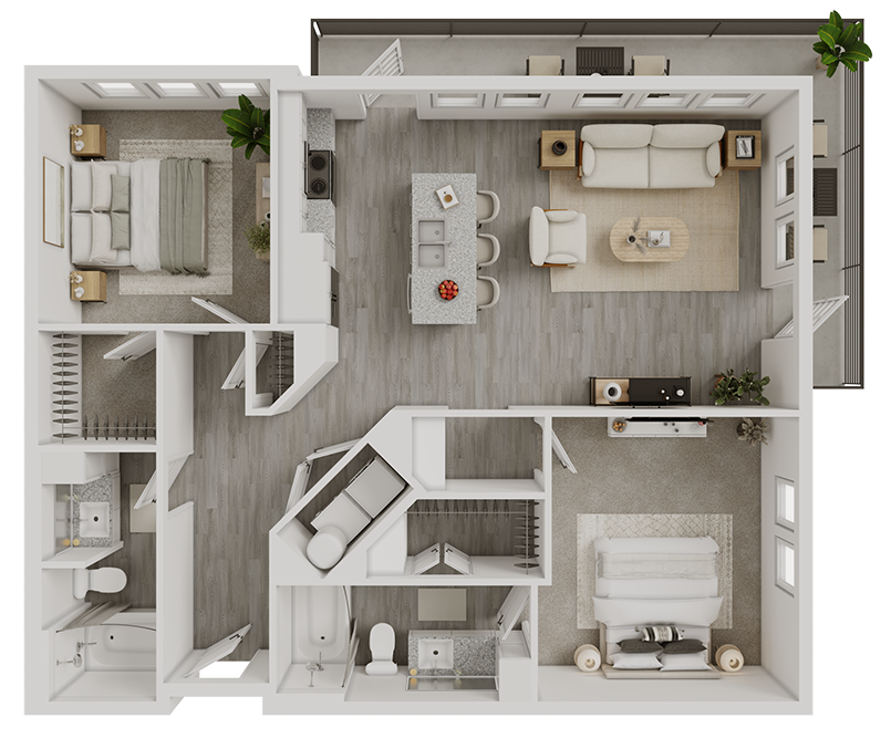 Floorplan B1a – Primrose
